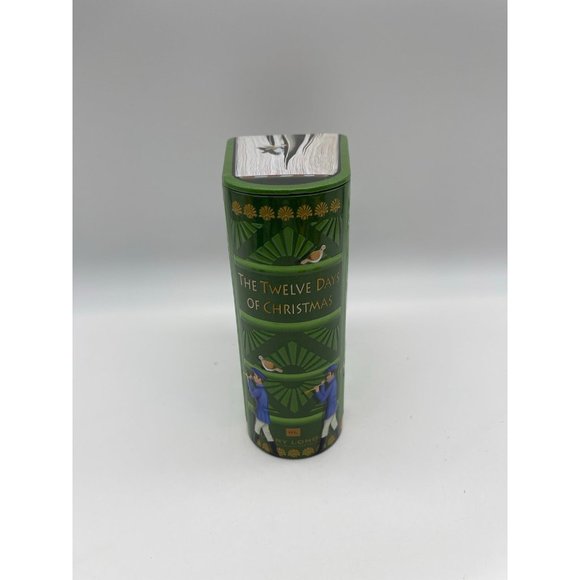 Twelve Days of Christmas Harry London Book Tin Partridge Bird Nutcracker Decor - Picture 2 of 10